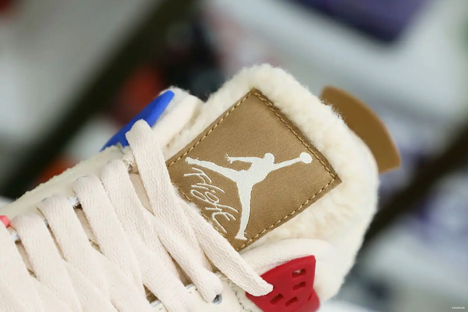 JORDAN THINGS' 4 GS 'WILD RETRO AIR Kimikick 0512